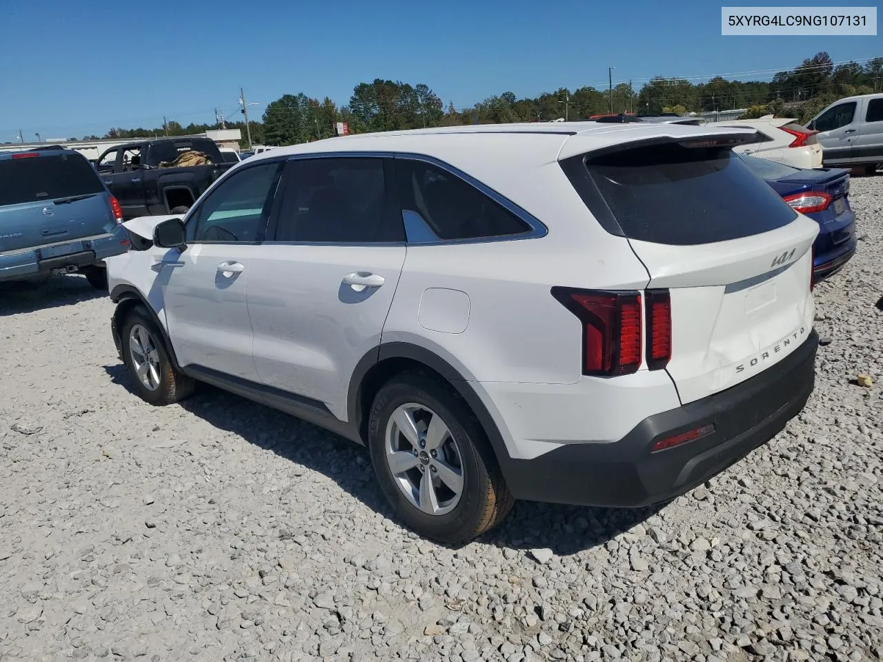 2022 Kia Sorento Lx VIN: 5XYRG4LC9NG107131 Lot: 76514184