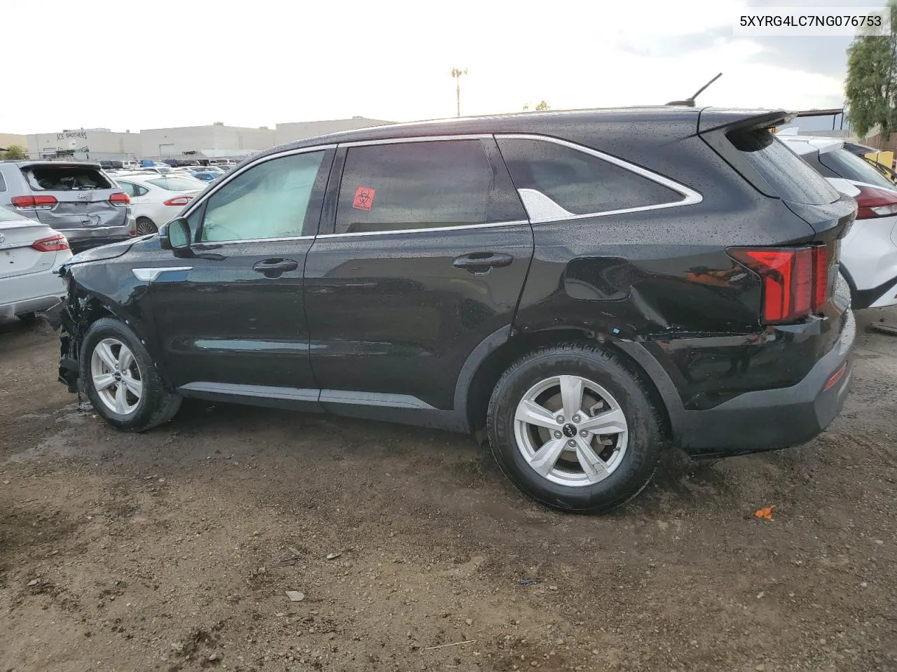 5XYRG4LC7NG076753 2022 Kia Sorento Lx