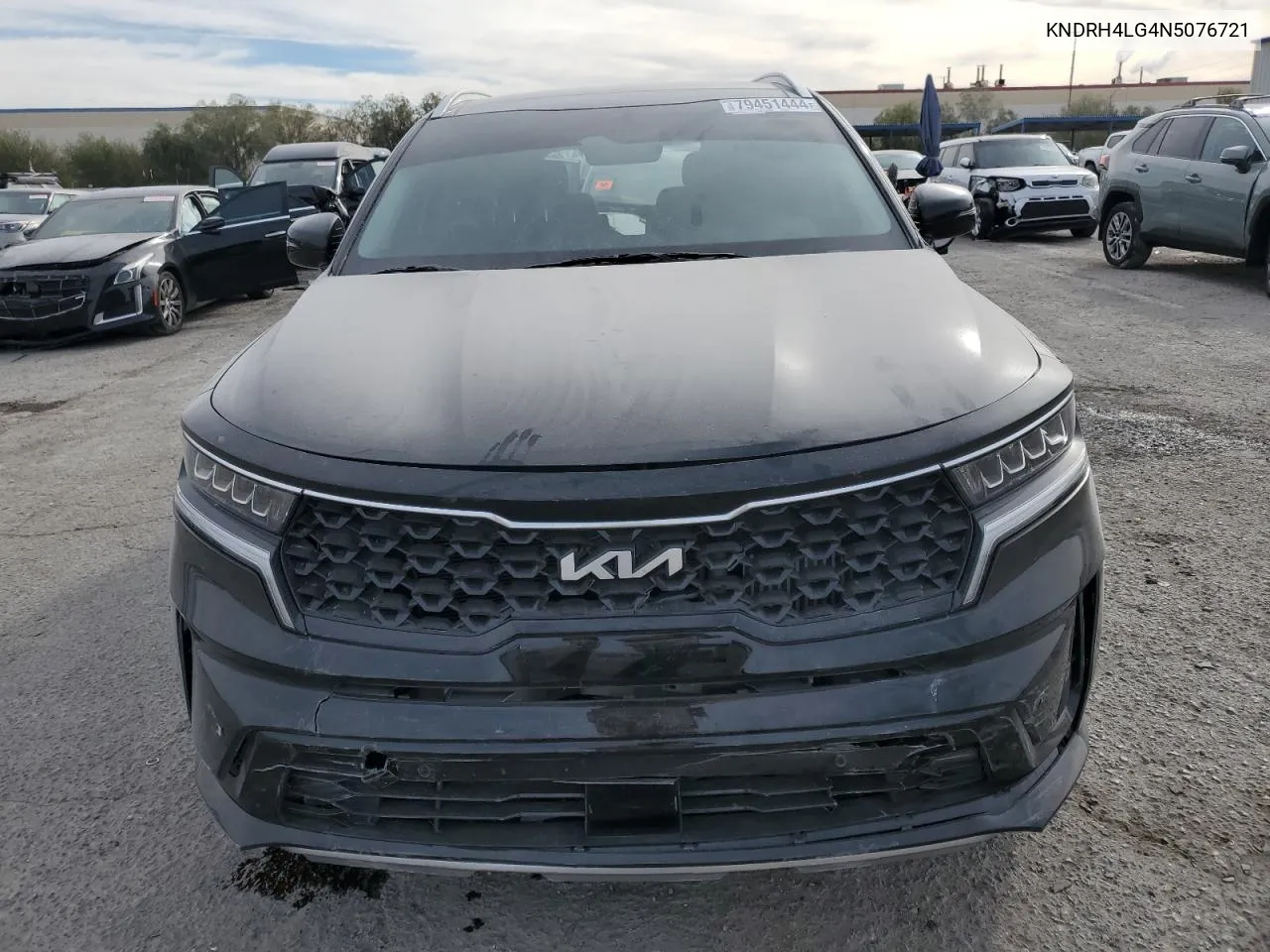 2022 Kia Sorento Ex VIN: KNDRH4LG4N5076721 Lot: 79451444