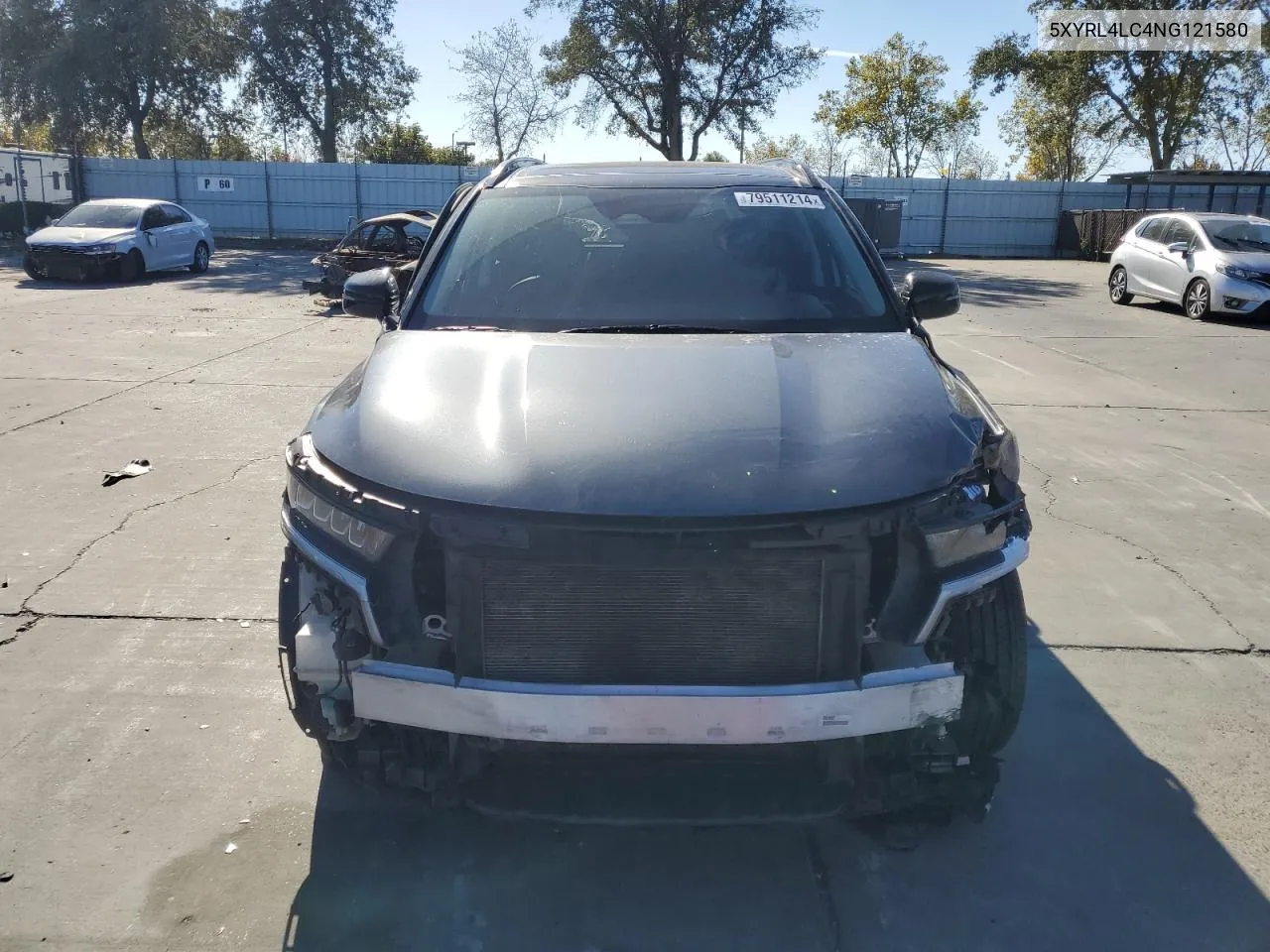 2022 Kia Sorento S VIN: 5XYRL4LC4NG121580 Lot: 79511214