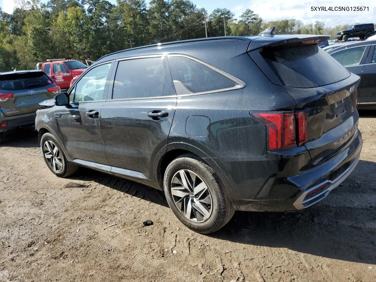 2022 Kia Sorento S VIN: 5XYRL4LC5NG125671 Lot: 79529134