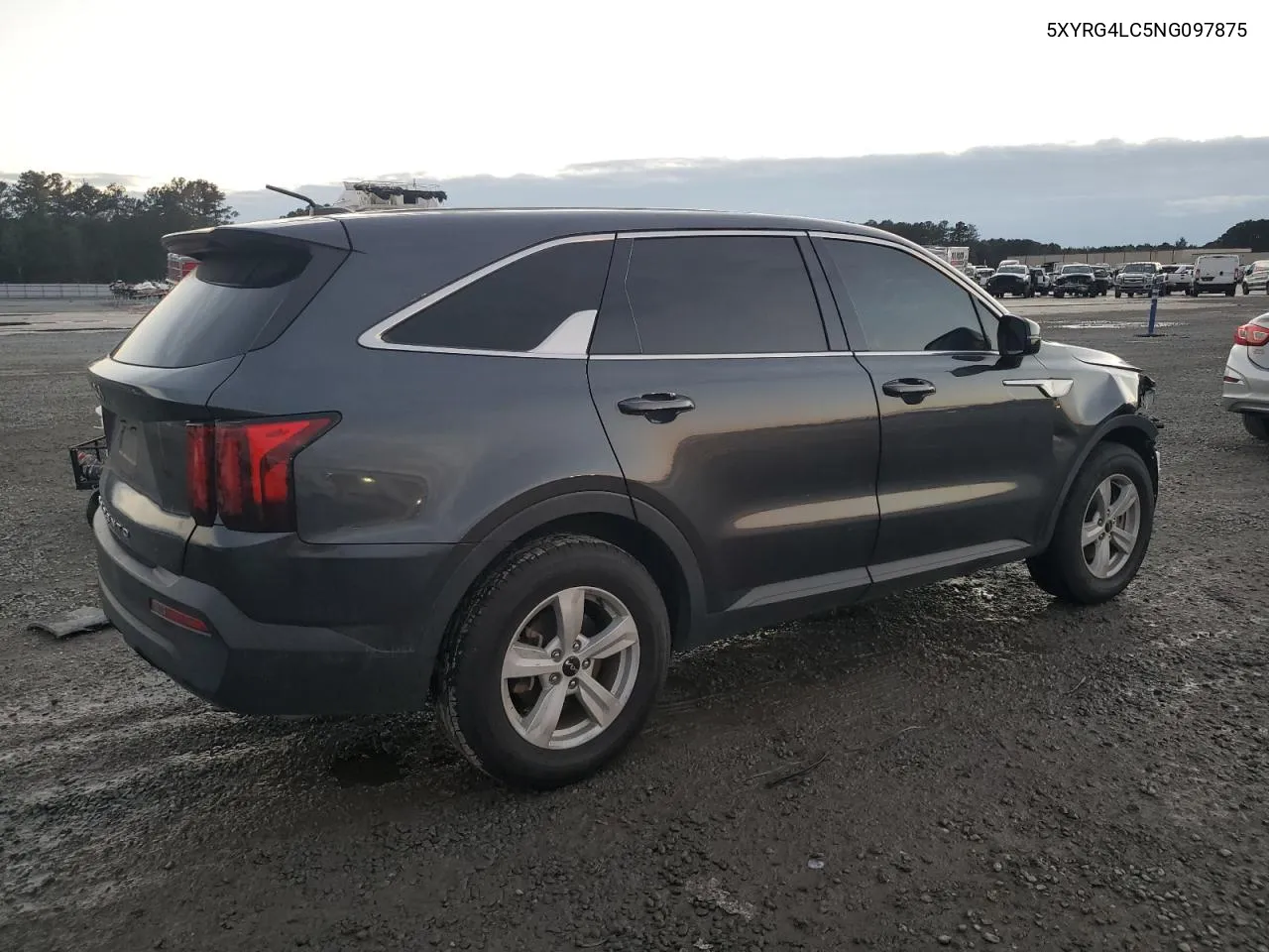 2022 Kia Sorento Lx VIN: 5XYRG4LC5NG097875 Lot: 79874894