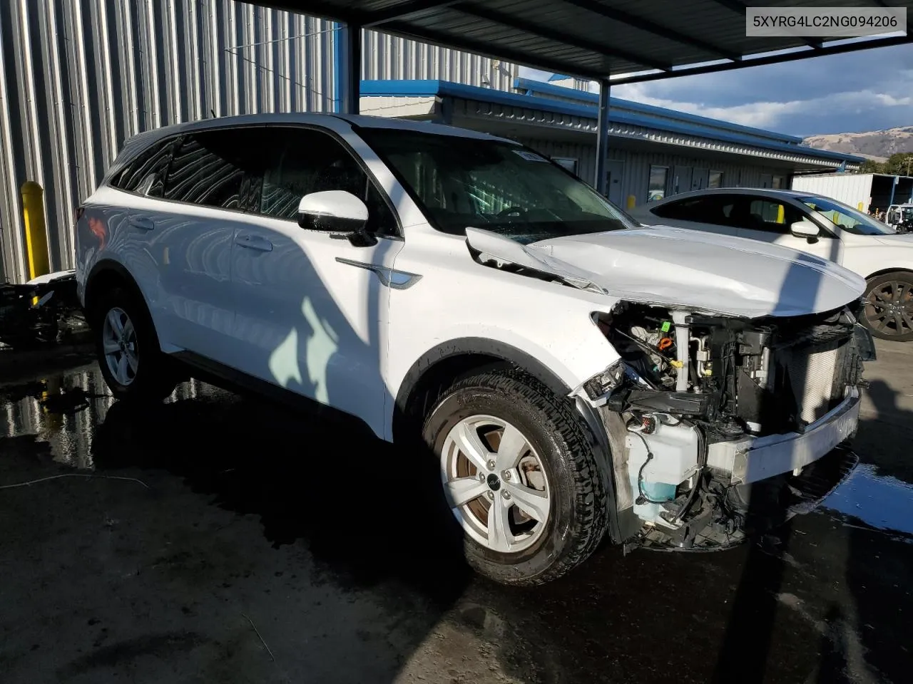 2022 Kia Sorento Lx VIN: 5XYRG4LC2NG094206 Lot: 81277864