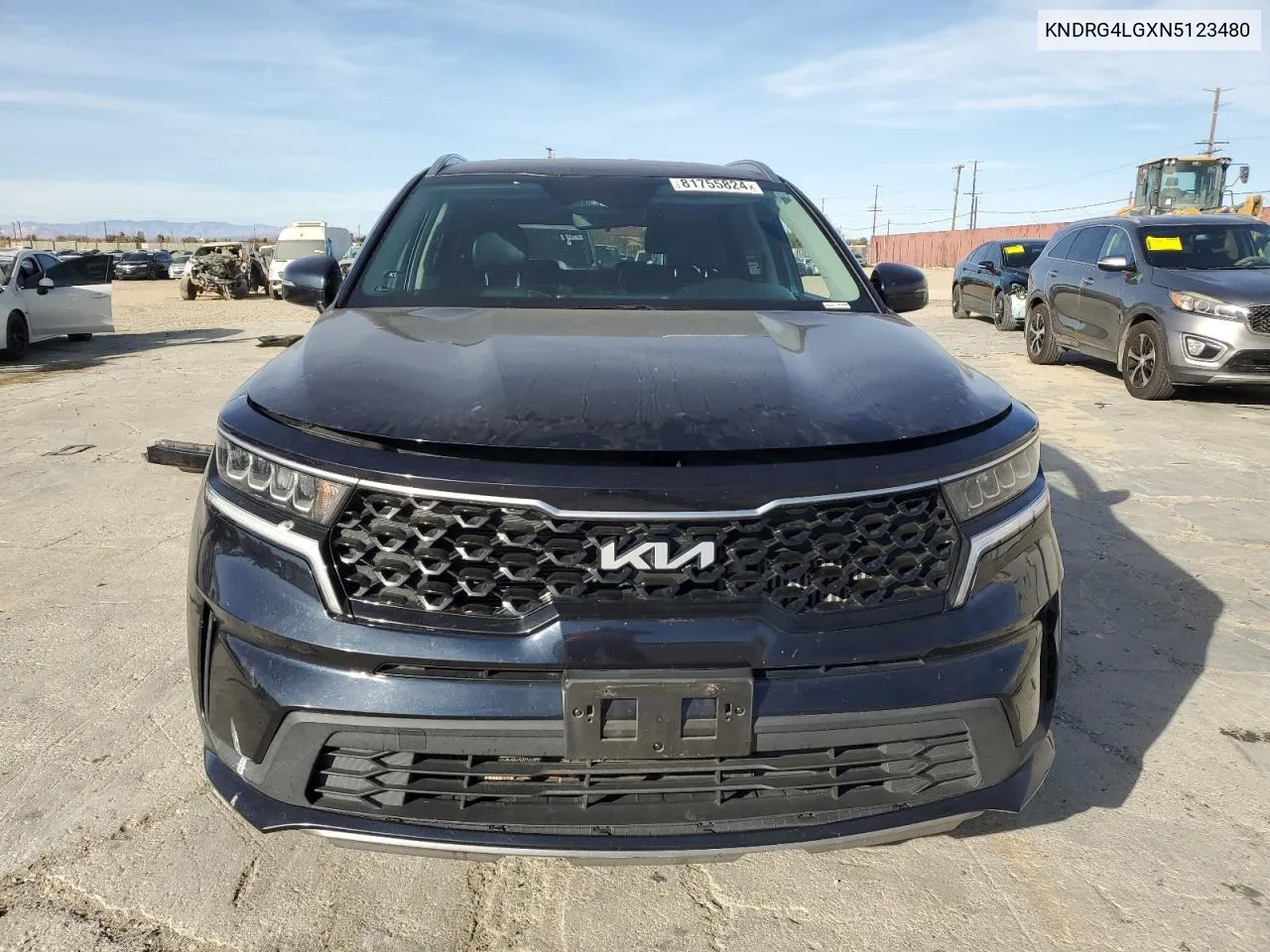 2022 Kia Sorento S VIN: KNDRG4LGXN5123480 Lot: 81755824