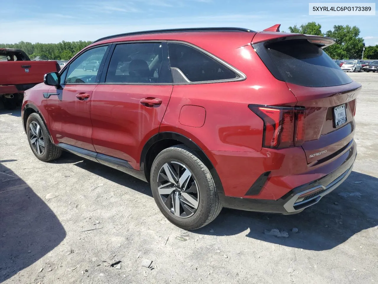 2023 Kia Sorento S VIN: 5XYRL4LC6PG173389 Lot: 55898734