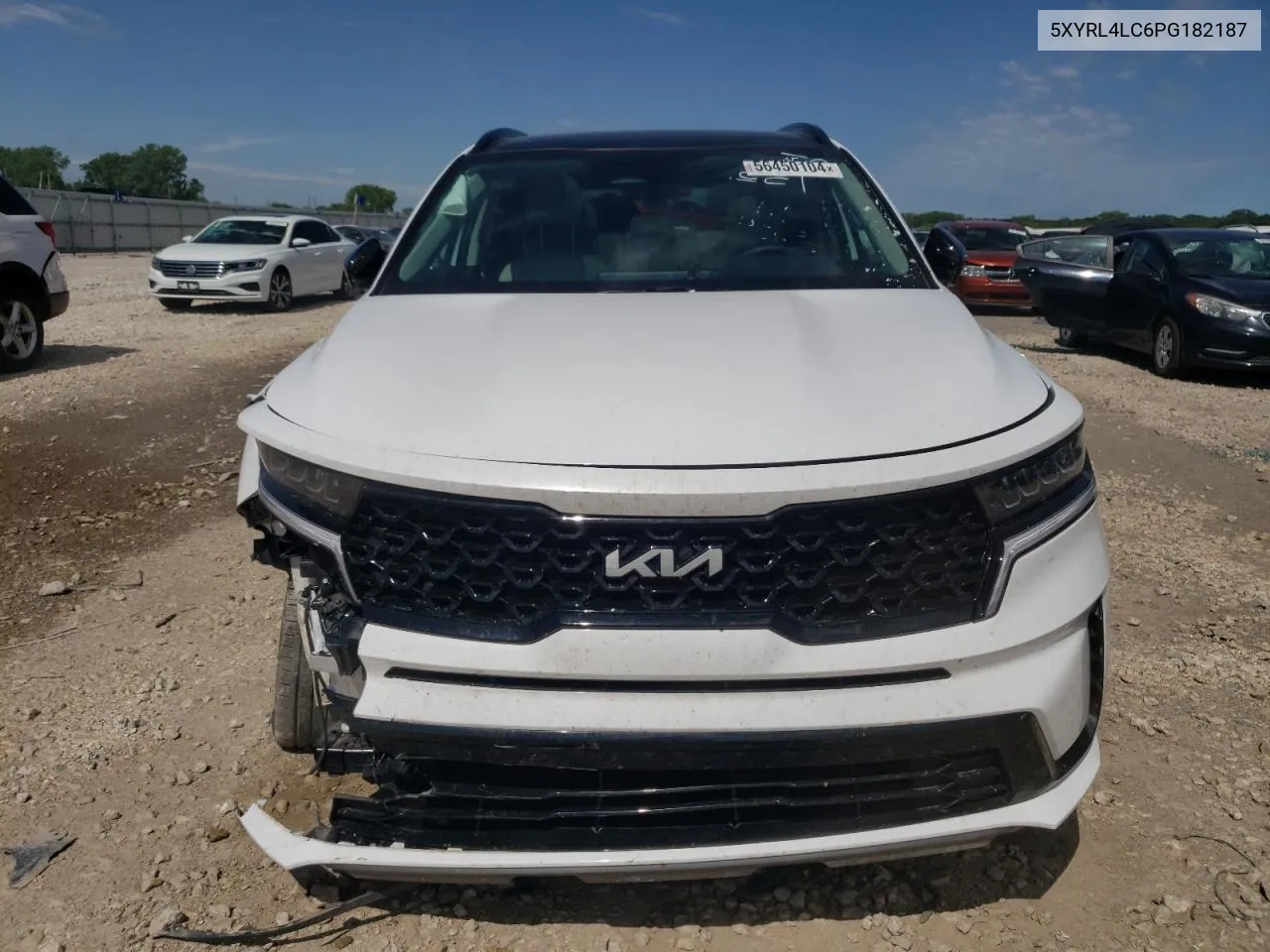 2023 Kia Sorento S VIN: 5XYRL4LC6PG182187 Lot: 56450104