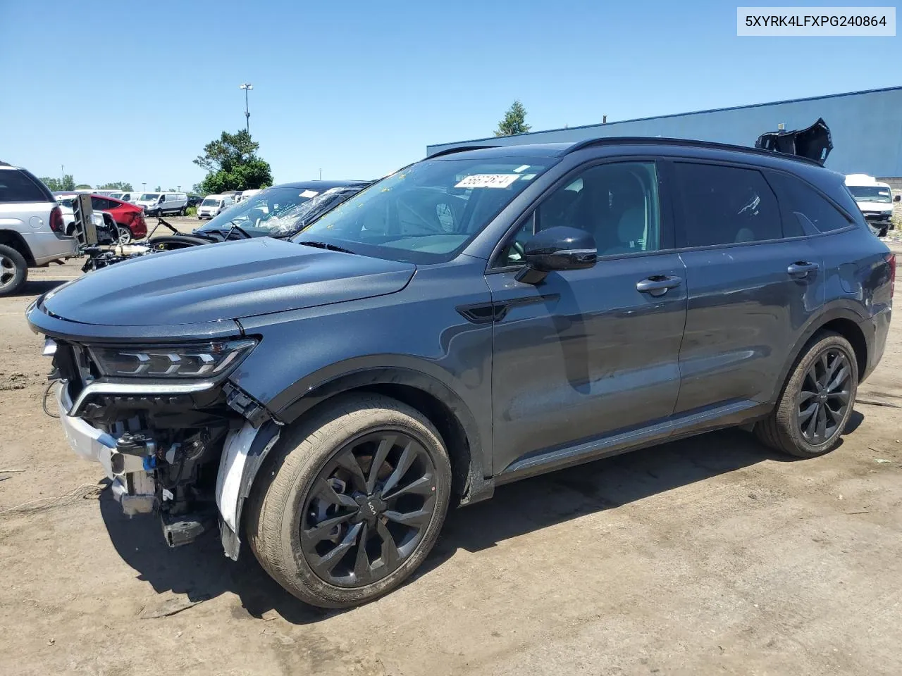 2023 Kia Sorento Sx VIN: 5XYRK4LFXPG240864 Lot: 56674674