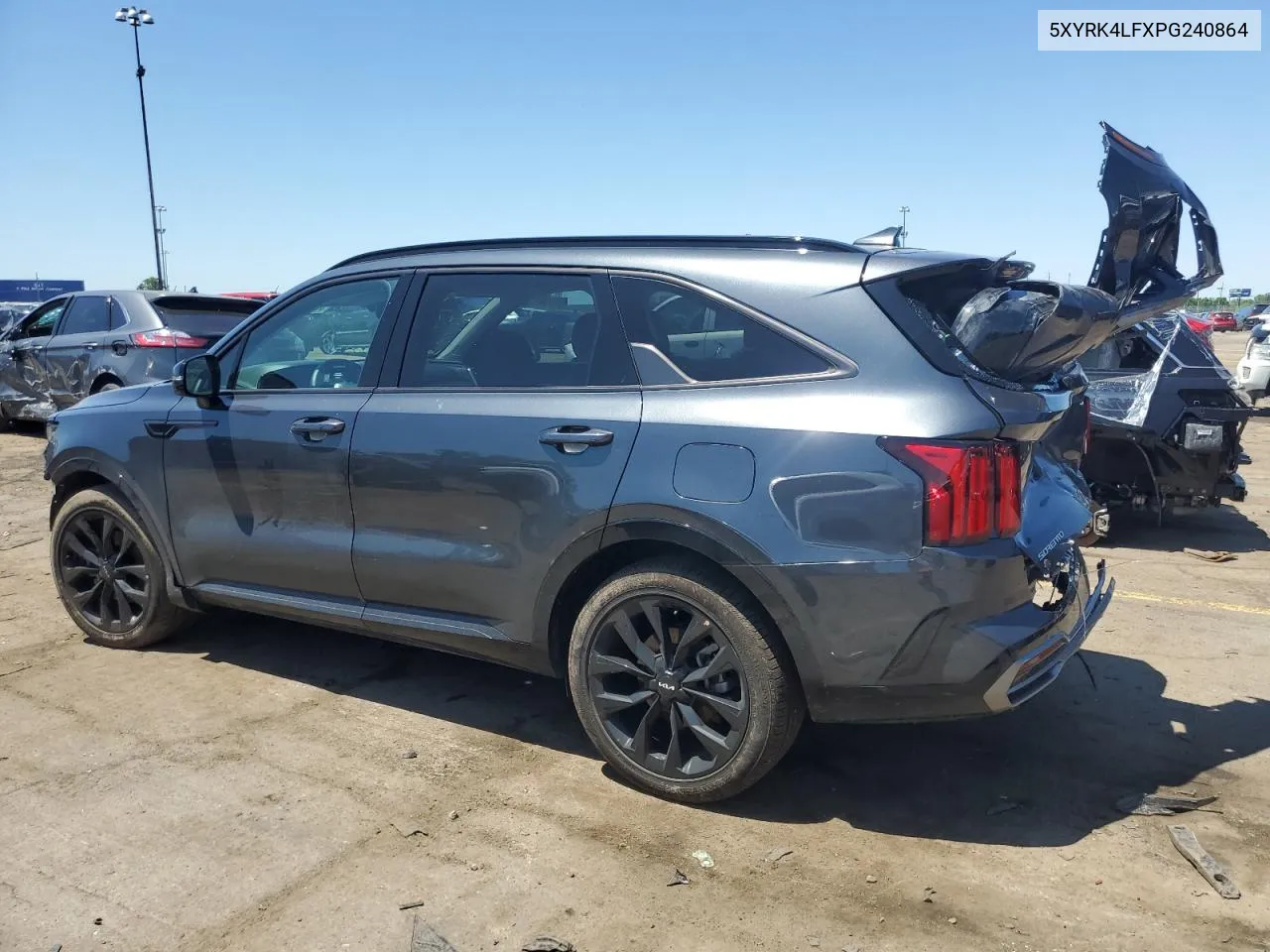 2023 Kia Sorento Sx VIN: 5XYRK4LFXPG240864 Lot: 56674674