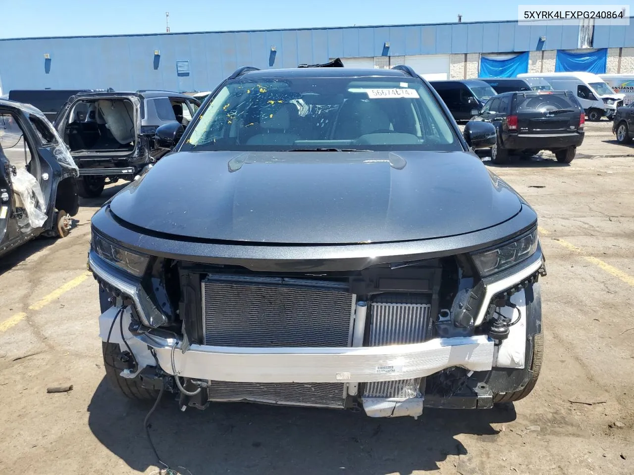 2023 Kia Sorento Sx VIN: 5XYRK4LFXPG240864 Lot: 56674674