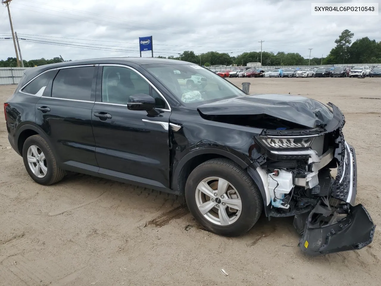 2023 Kia Sorento Lx VIN: 5XYRG4LC6PG210543 Lot: 59477584