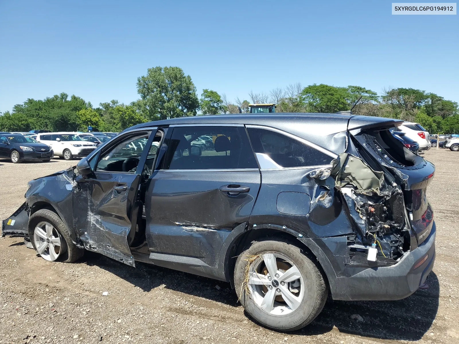 2023 Kia Sorento Lx VIN: 5XYRGDLC6PG194912 Lot: 60486854