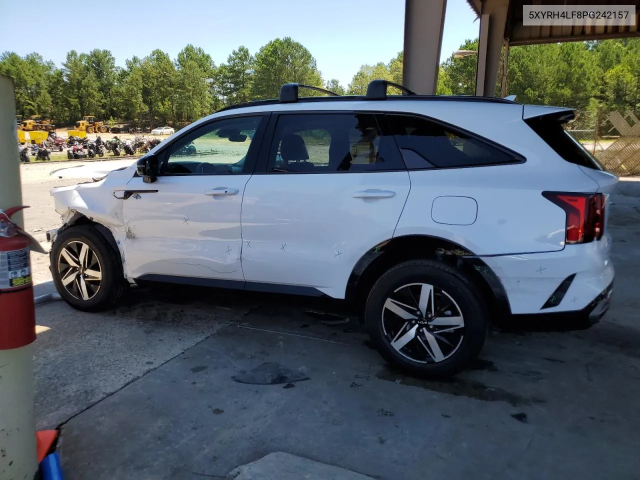 2023 Kia Sorento Ex VIN: 5XYRH4LF8PG242157 Lot: 61242114