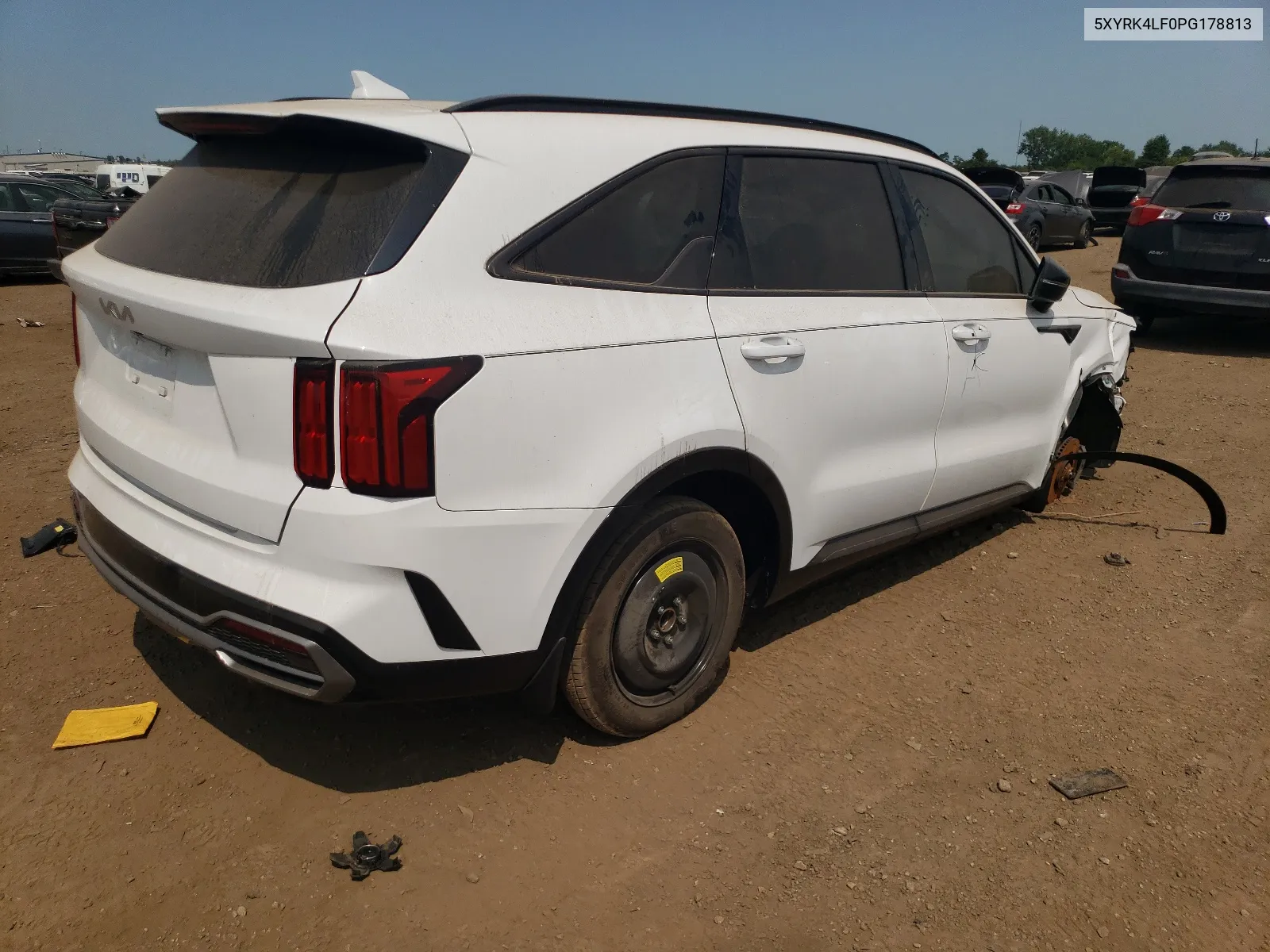 2023 Kia Sorento Sx VIN: 5XYRK4LF0PG178813 Lot: 62772244