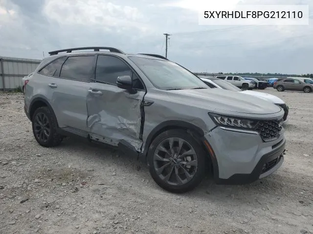 2023 Kia Sorento Ex VIN: 5XYRHDLF8PG212110 Lot: 62812814