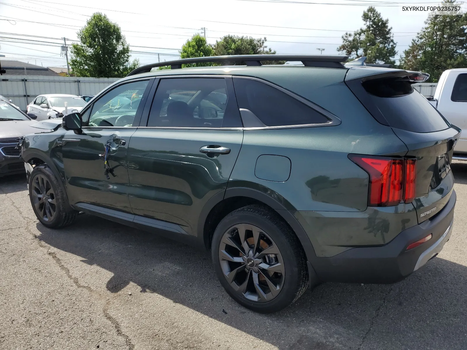 2023 Kia Sorento Sx VIN: 5XYRKDLF0PG236757 Lot: 65002594