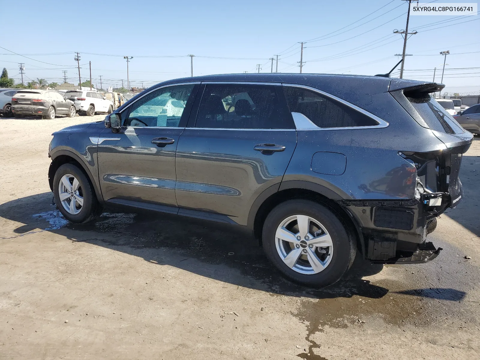 2023 Kia Sorento Lx VIN: 5XYRG4LC8PG166741 Lot: 65214244