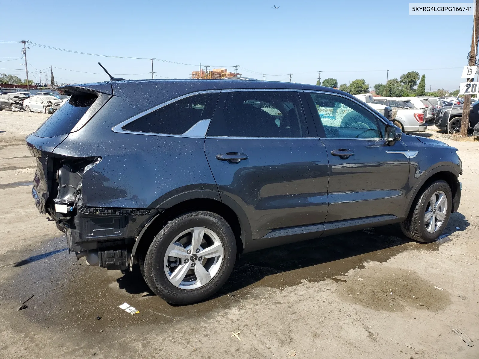 2023 Kia Sorento Lx VIN: 5XYRG4LC8PG166741 Lot: 65214244