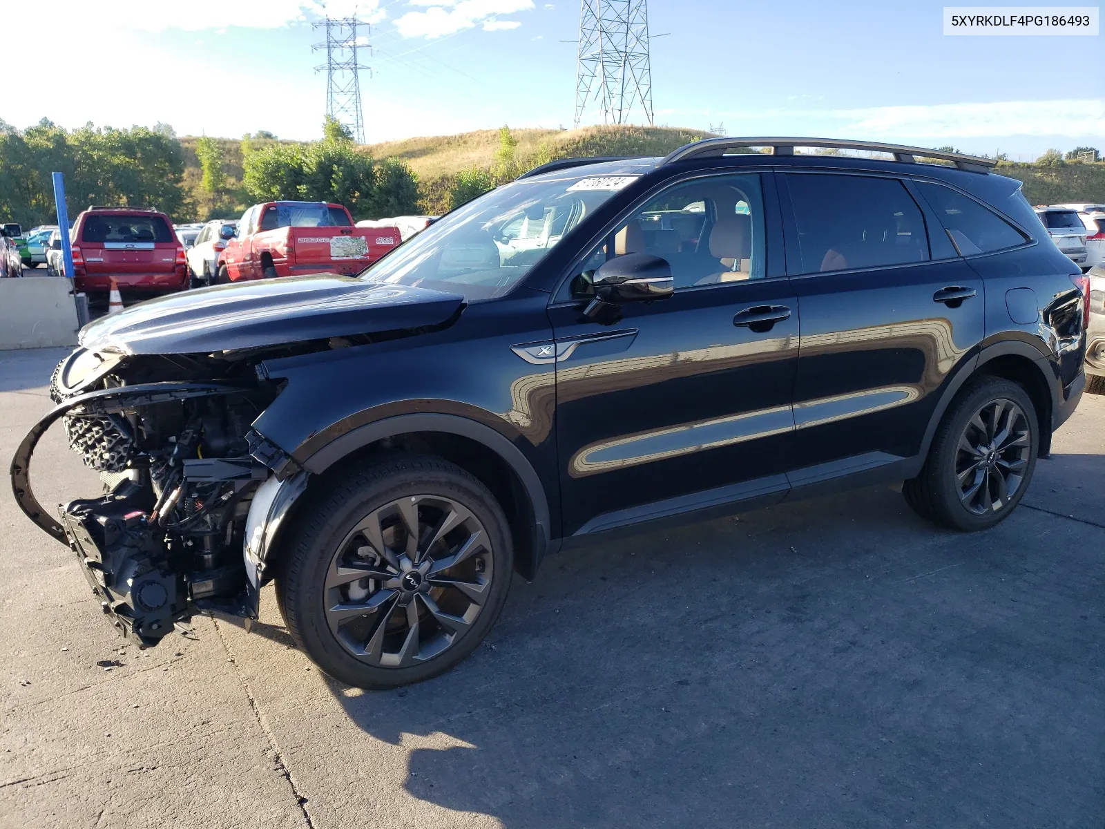 5XYRKDLF4PG186493 2023 Kia Sorento Sx