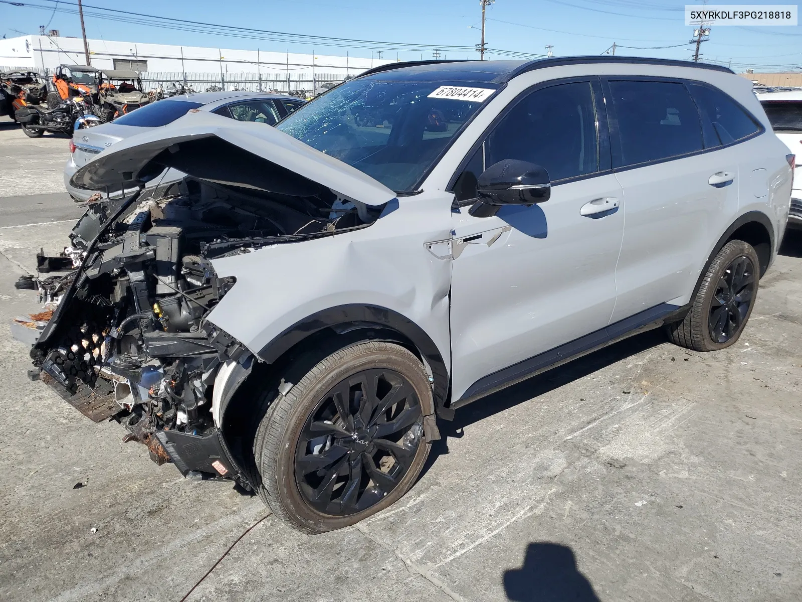 5XYRKDLF3PG218818 2023 Kia Sorento Sx