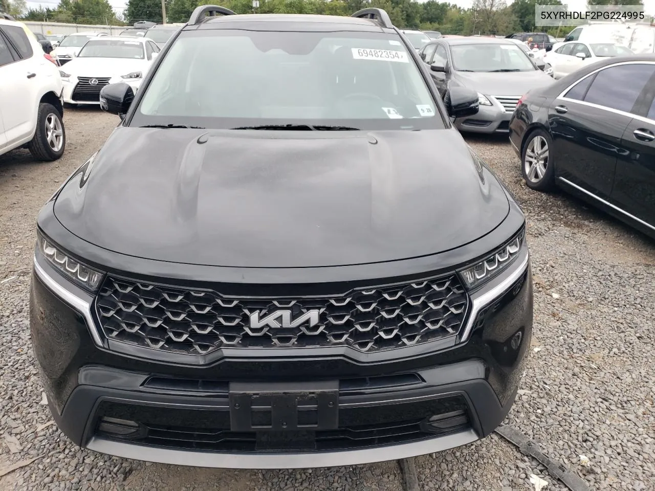 2023 Kia Sorento Ex VIN: 5XYRHDLF2PG224995 Lot: 69482354