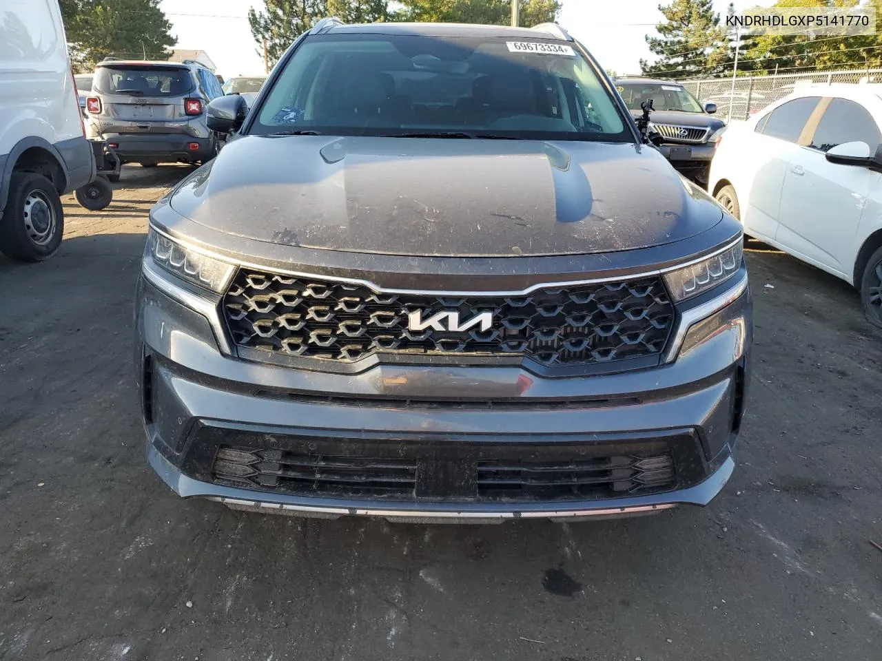 2023 Kia Sorento Ex VIN: KNDRHDLGXP5141770 Lot: 69673334