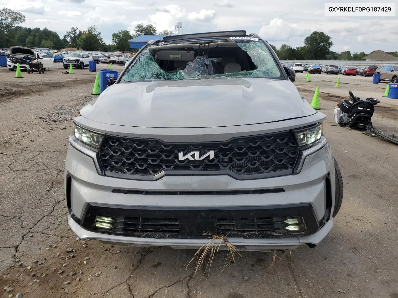 2023 Kia Sorento Sx VIN: 5XYRKDLF0PG187429 Lot: 69764334