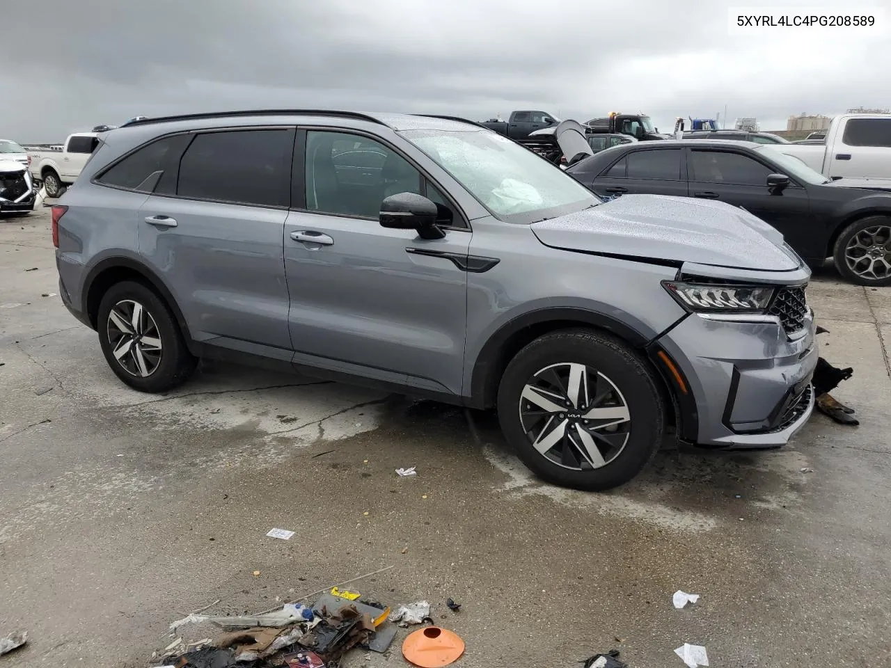 2023 Kia Sorento S VIN: 5XYRL4LC4PG208589 Lot: 70041654