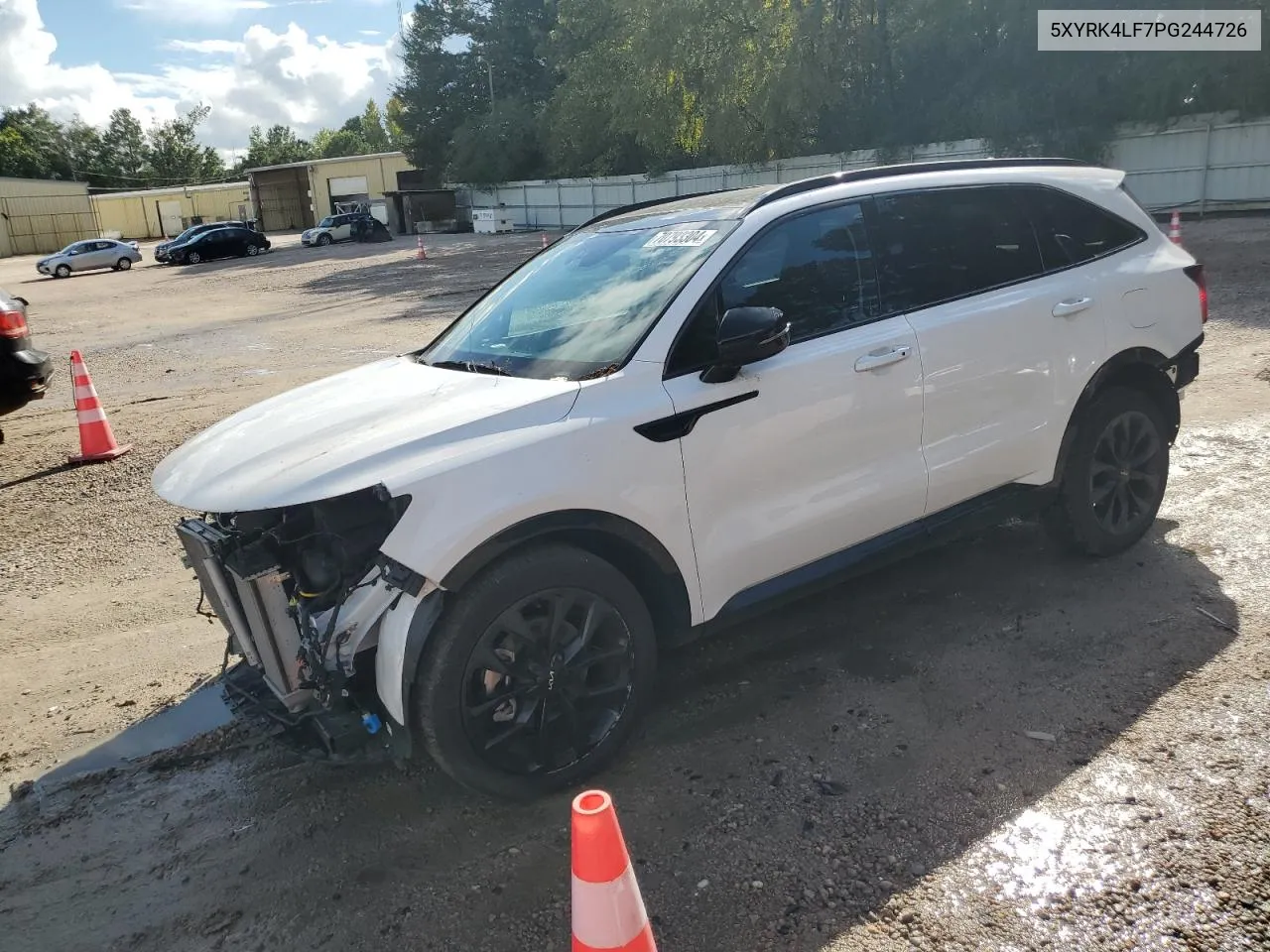 2023 Kia Sorento Sx VIN: 5XYRK4LF7PG244726 Lot: 70793304