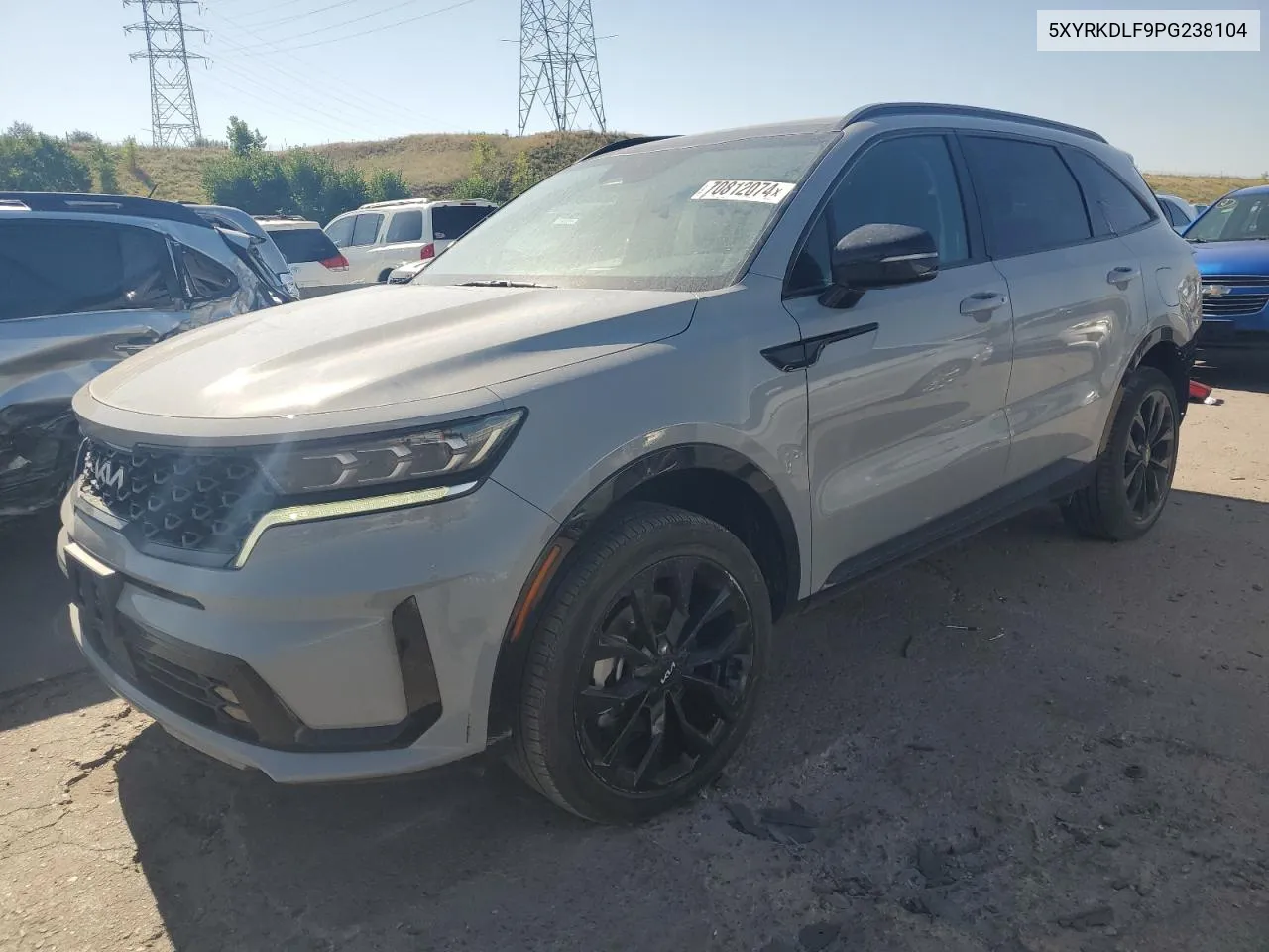 2023 Kia Sorento Sx VIN: 5XYRKDLF9PG238104 Lot: 70812074