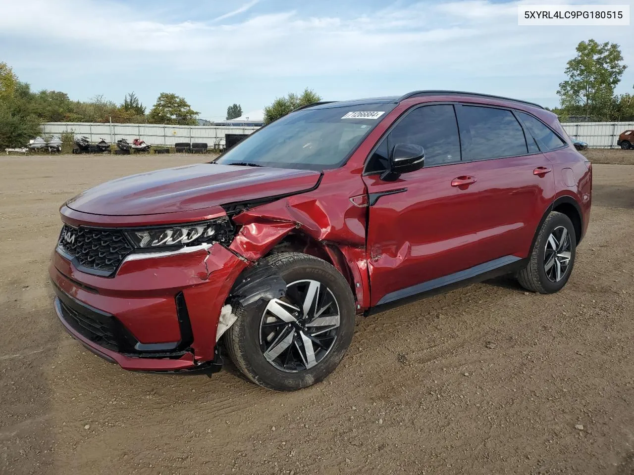 2023 Kia Sorento S VIN: 5XYRL4LC9PG180515 Lot: 71266884