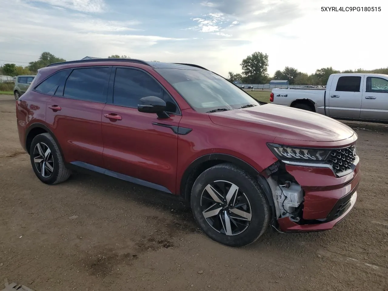 2023 Kia Sorento S VIN: 5XYRL4LC9PG180515 Lot: 71266884