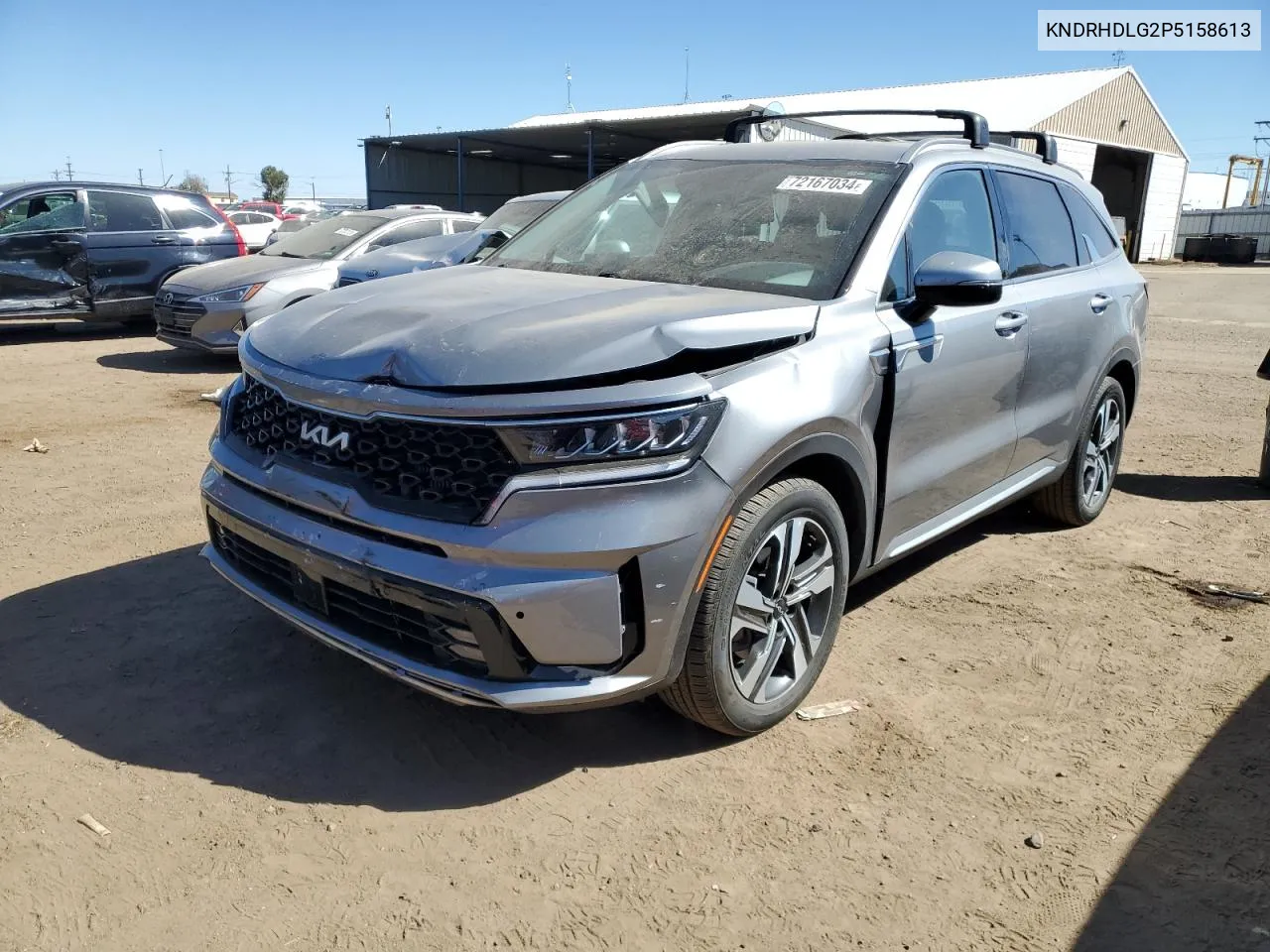 2023 Kia Sorento Ex VIN: KNDRHDLG2P5158613 Lot: 72167034