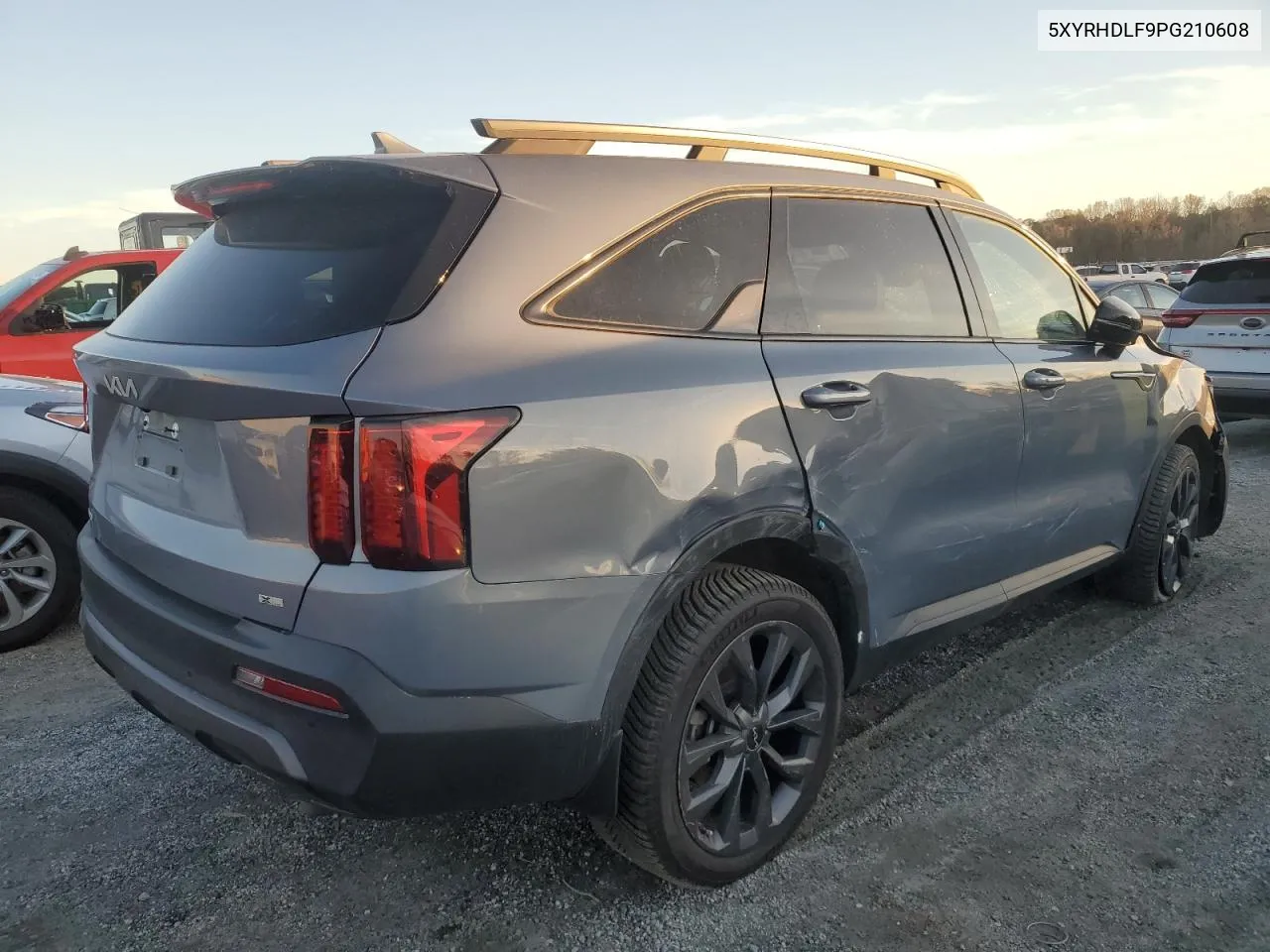 2023 Kia Sorento Ex VIN: 5XYRHDLF9PG210608 Lot: 75230364