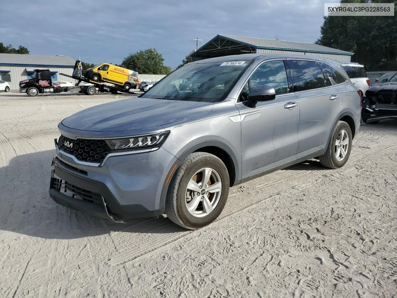 2023 Kia Sorento Lx VIN: 5XYRG4LC3PG228563 Lot: 78756574