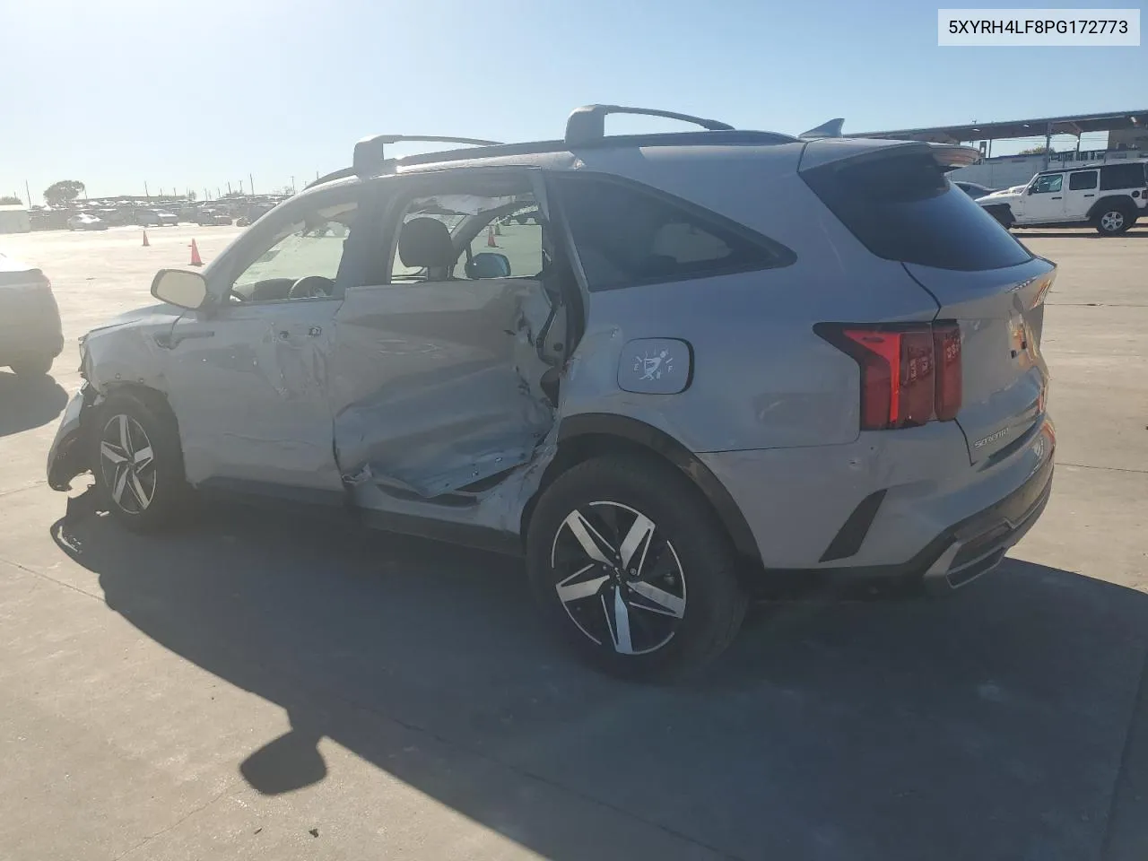 2023 Kia Sorento Ex VIN: 5XYRH4LF8PG172773 Lot: 80860744