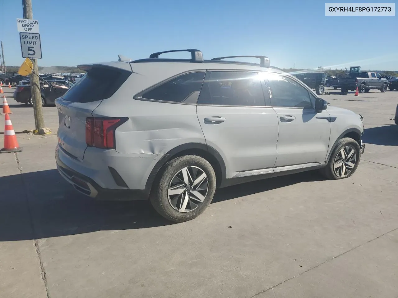 2023 Kia Sorento Ex VIN: 5XYRH4LF8PG172773 Lot: 80860744