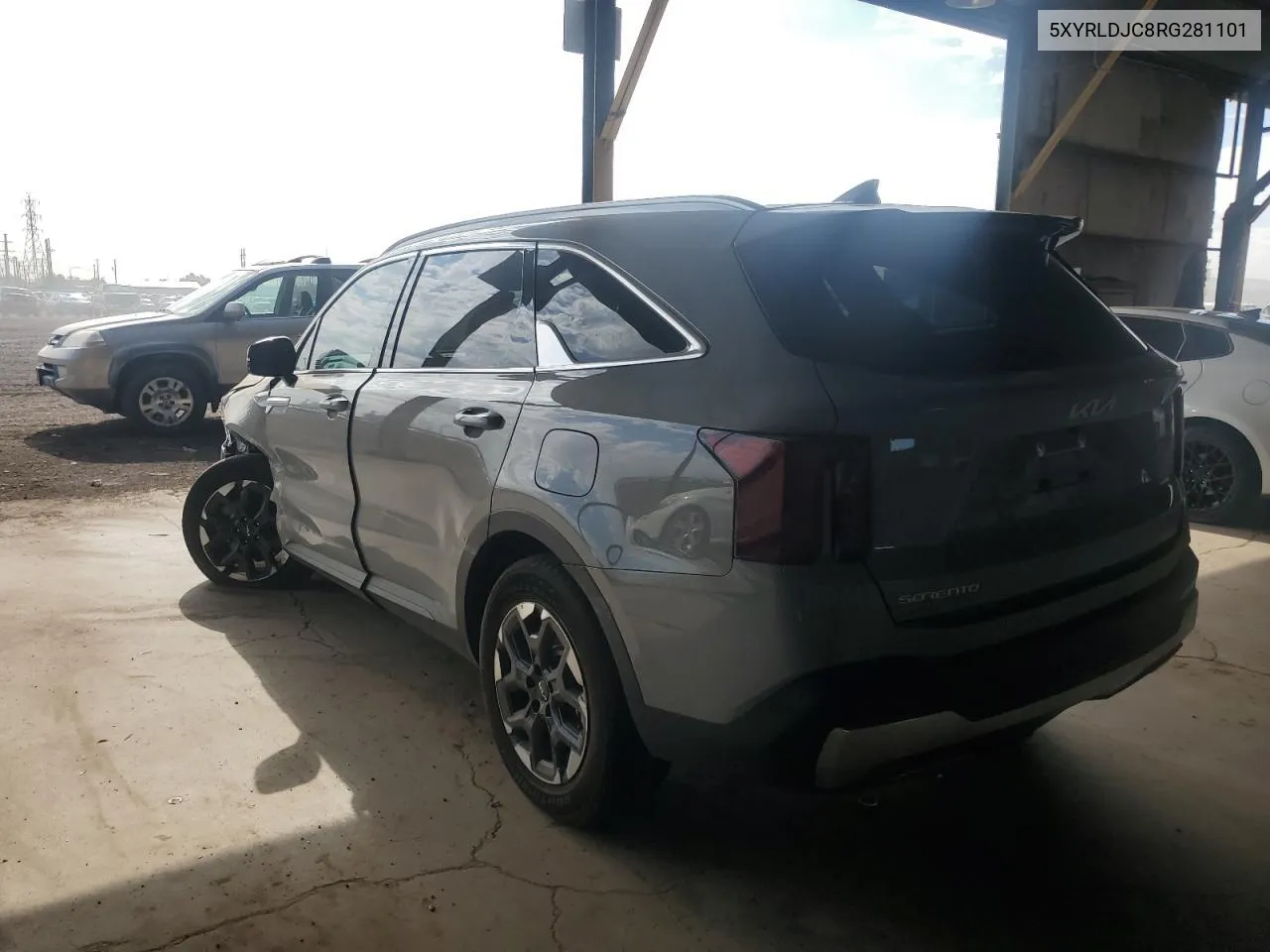 2024 Kia Sorento S VIN: 5XYRLDJC8RG281101 Lot: 67329974