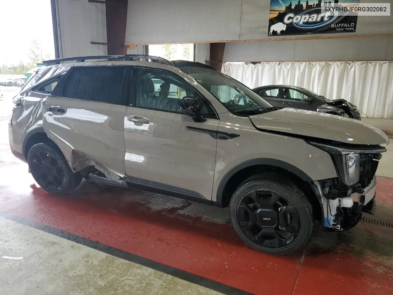 2024 Kia Sorento Ex VIN: 5XYRHDJF0RG302082 Lot: 74128934