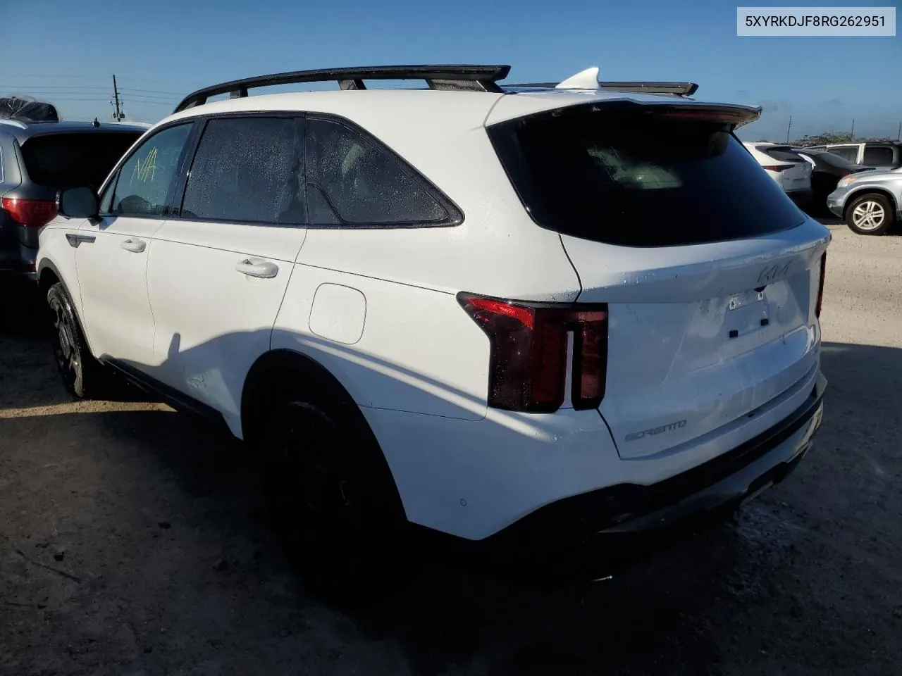 2024 Kia Sorento Sx VIN: 5XYRKDJF8RG262951 Lot: 75643254