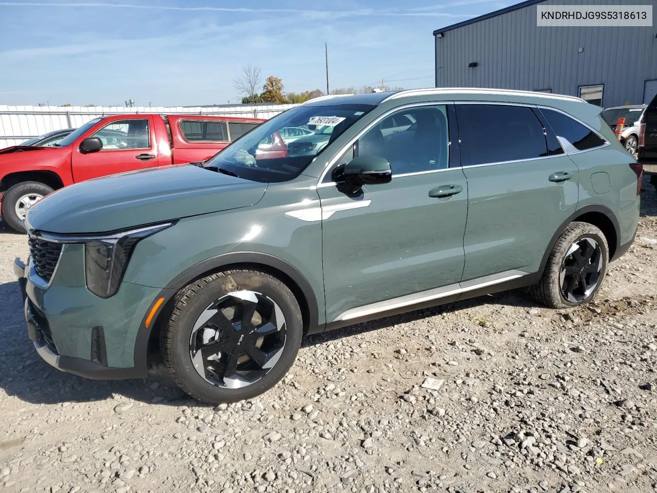 2025 Kia Sorento Ex VIN: KNDRHDJG9S5318613 Lot: 76931004