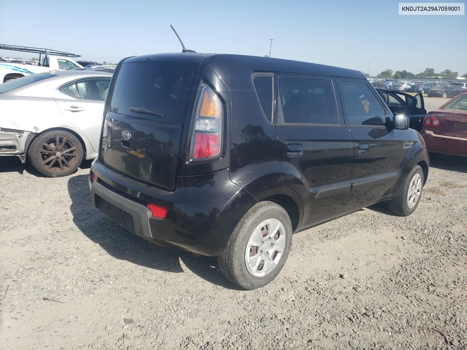 2010 Kia Soul + VIN: KNDJT2A29A7059001 Lot: 52779074