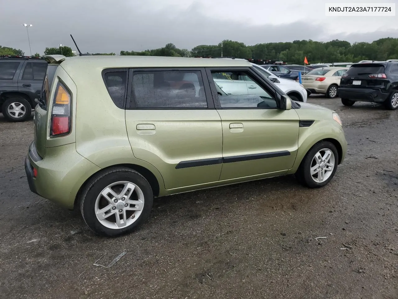 2010 Kia Soul + VIN: KNDJT2A23A7177724 Lot: 63448314