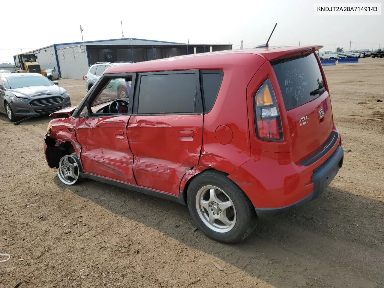 2010 Kia Soul + VIN: KNDJT2A28A7149143 Lot: 64158344