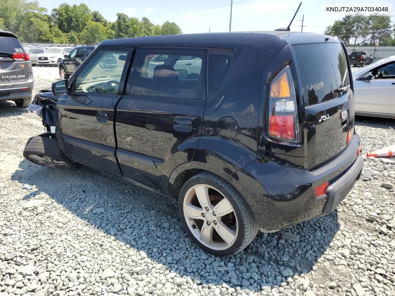 2010 Kia Soul + VIN: KNDJT2A29A7034048 Lot: 64964824