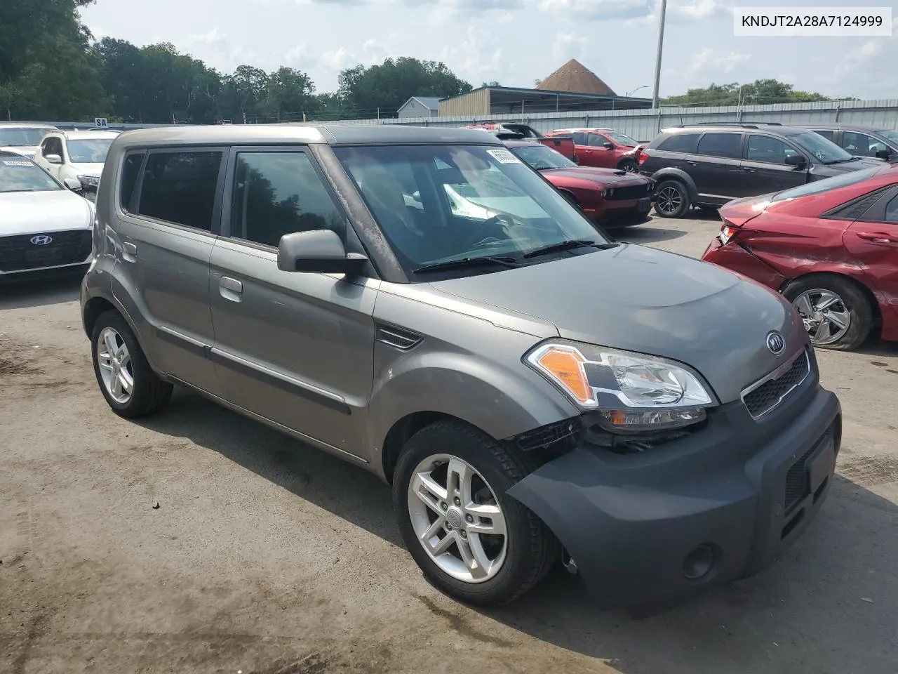 2010 Kia Soul + VIN: KNDJT2A28A7124999 Lot: 66536034