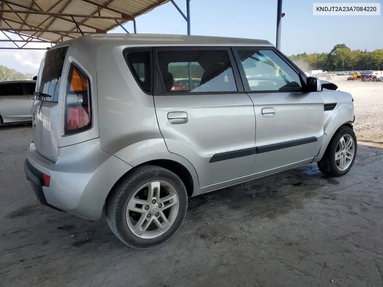 2010 Kia Soul + VIN: KNDJT2A23A7084220 Lot: 66704024