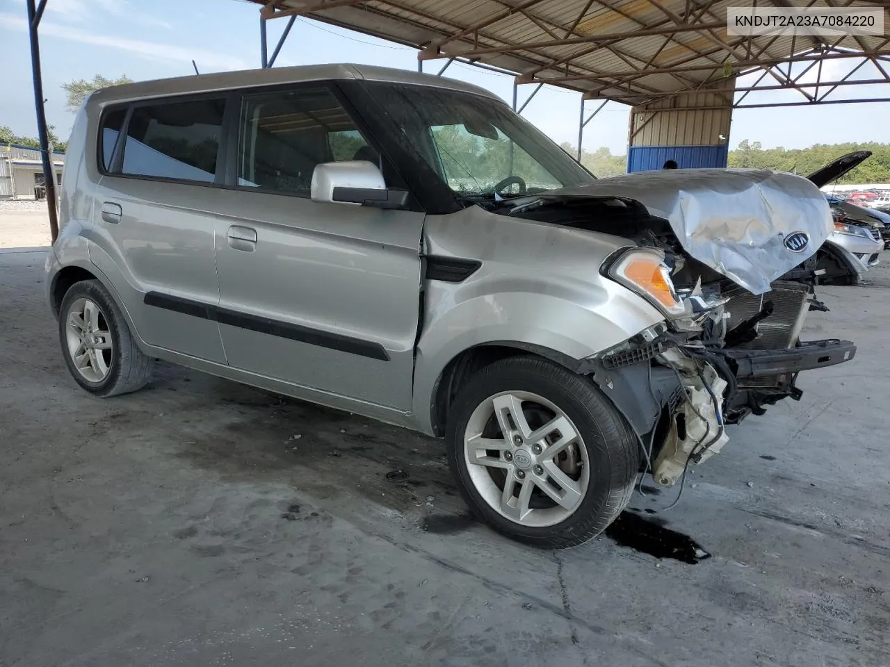 2010 Kia Soul + VIN: KNDJT2A23A7084220 Lot: 66704024