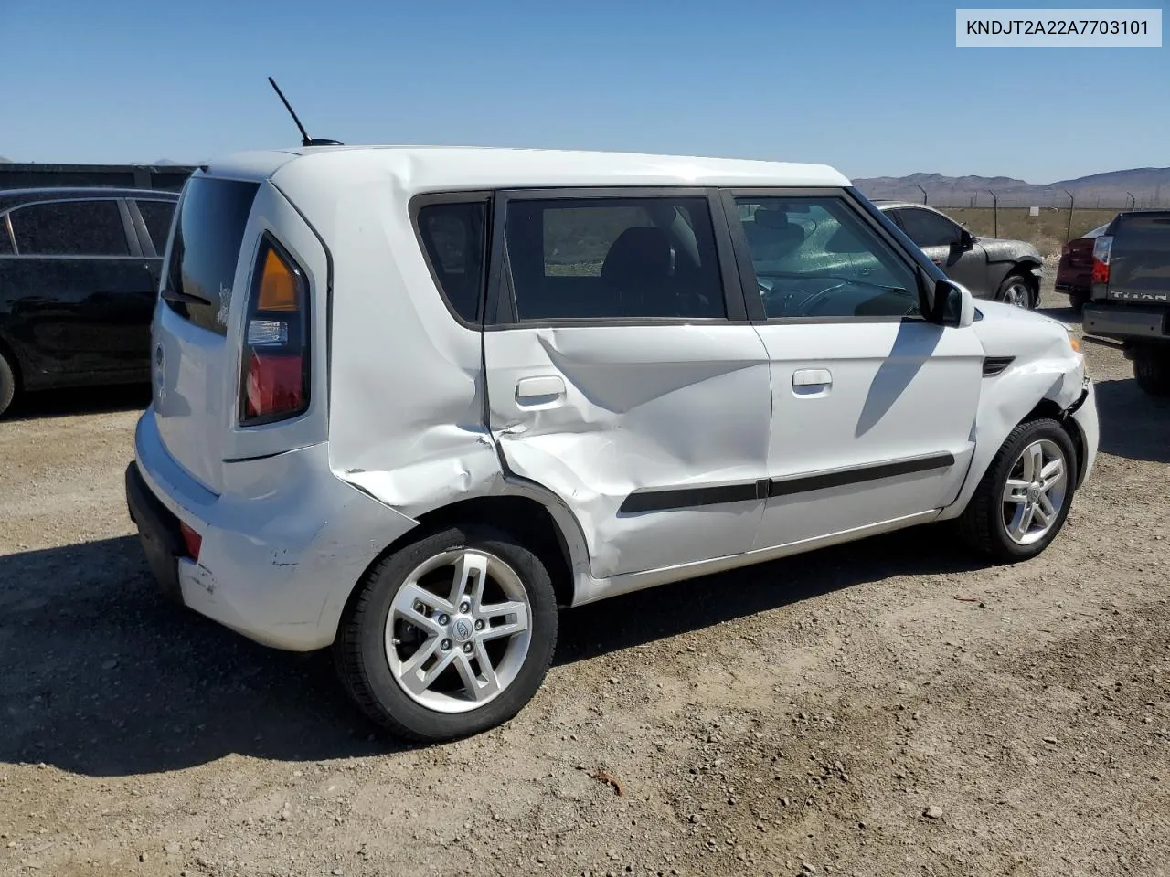 2010 Kia Soul + VIN: KNDJT2A22A7703101 Lot: 67401224