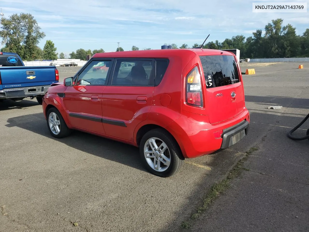 2010 Kia Soul + VIN: KNDJT2A29A7143769 Lot: 67749584