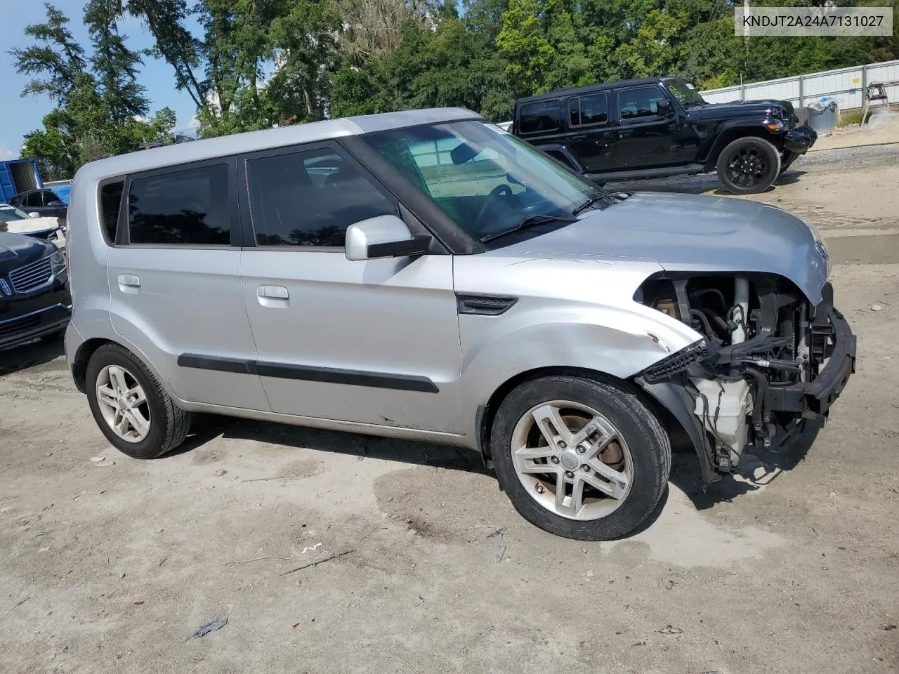 2010 Kia Soul + VIN: KNDJT2A24A7131027 Lot: 68895974